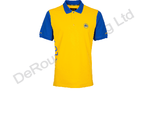 Yellow & Blue Polo Shirt